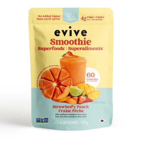 Evive Gluten-Free Frozen Smoothie Cubes Sunrise 405 g