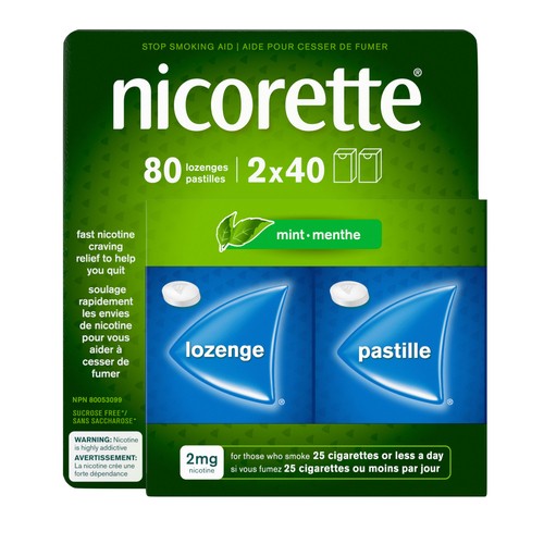 Nicorette Mint 2 mg 80 lozenge