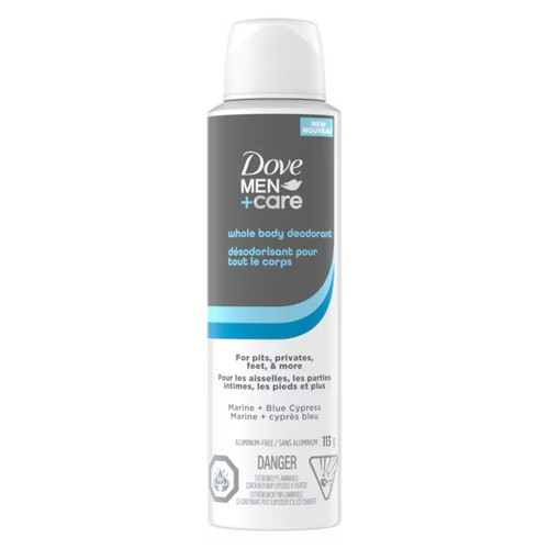 Dove Men + Care Deodorant Spray Marine & Blue 113 g