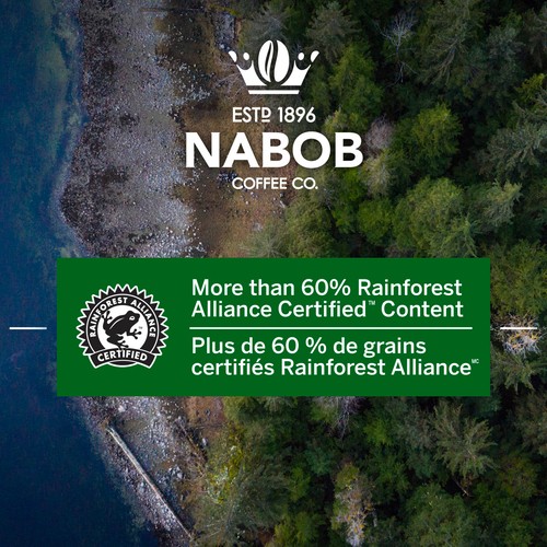 Nabob Organic Ground Coffee Gourmet Blend 915 g