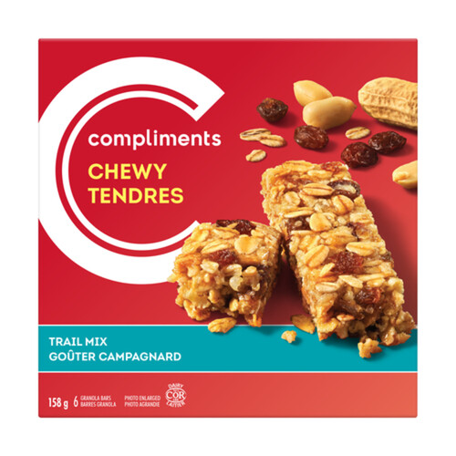 Compliments Granola Chewy Tendres Trail Mix  158 g