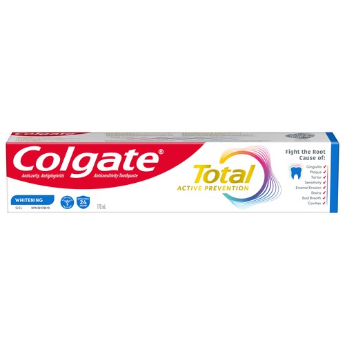 Colgate Toothpaste Total Whitening 170 ml