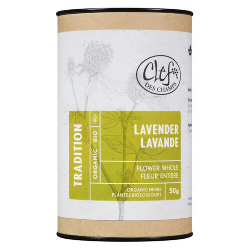 Clef des Champs Organic Herbs Tradition Lavender 50 g