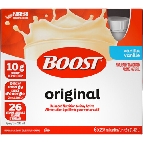 Boost Original Meal Replacement Vanilla 6 x 237 ml