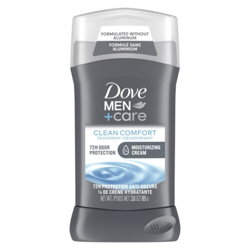 Dove Men+Care Deodorant Stick Clean Comfort Aluminum-Free 85 g