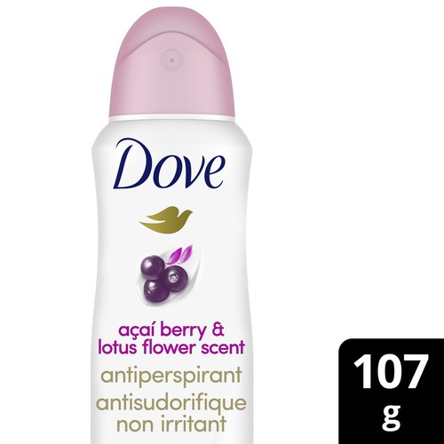 Dove Advanced Care Dry Spray Antiperspirant Açaí Berry & Lotus Flower Scent 107 g