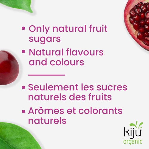 Kiju Organic Fruit Juice Pomegranate Cherry 4 x 200 ml