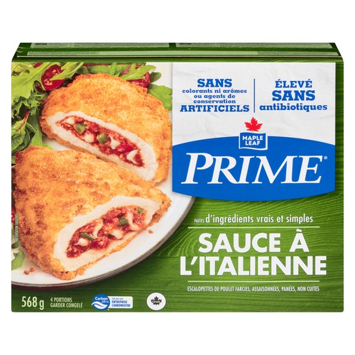Prime Chicken Stuffed with Italiano Sauce Raised Without Antibiotics 568 g