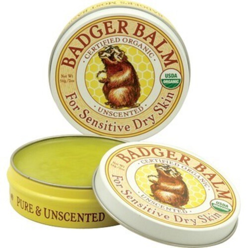 Badger Dry Sensitive Skin Balm Unscented 56 g