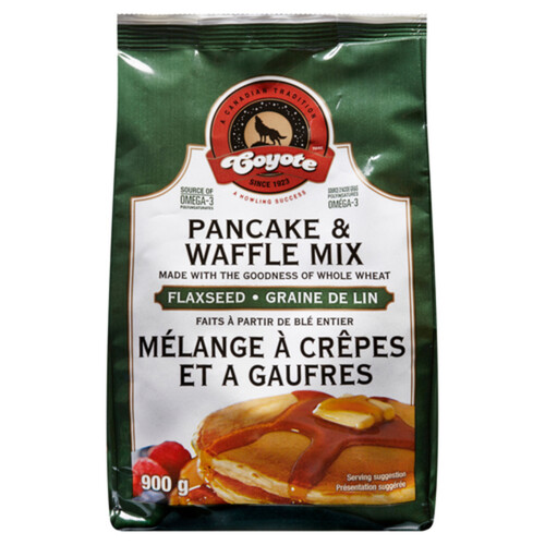 Coyote Pancake & Waffle Mix Flaxseed 900 g