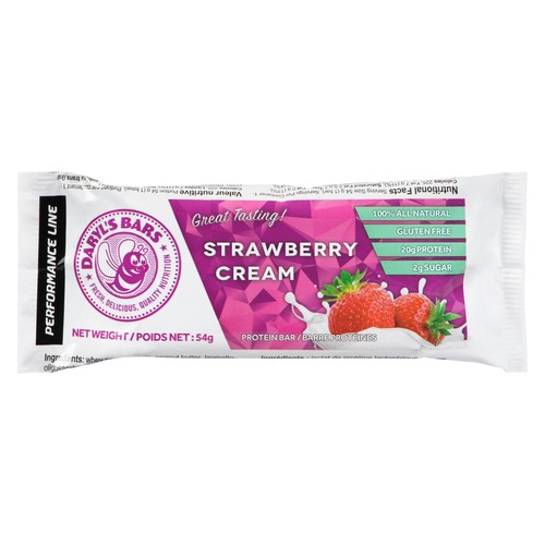 Daryl's Performance Line Protein Bar Strawberry Cream 55 g