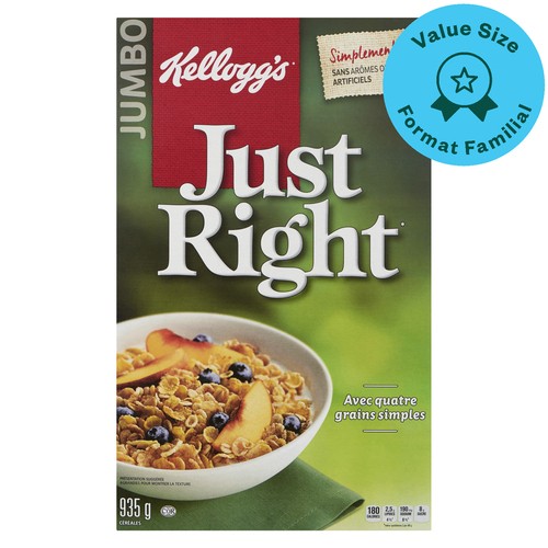 Kellogg's Cereal Just Right Jumbo 935 g