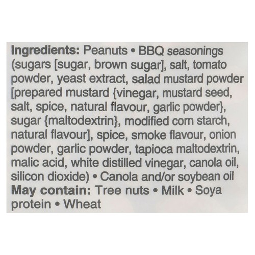 Marco's World Of Snacks Peanuts Carolina Style Smoked BBQ 225 g
