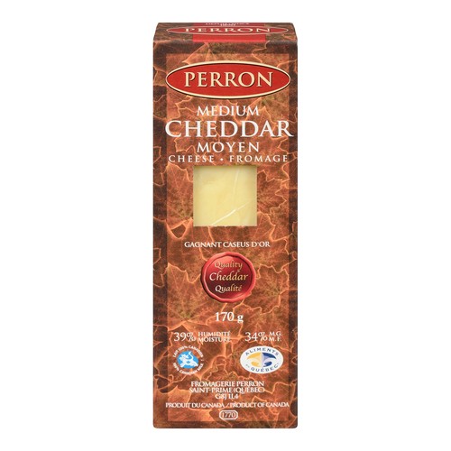 Perron Medium Cheddar Cheese 170 g