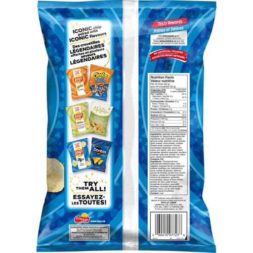 Lay's Potato Chips Cool Ranch Flavoured 220 g