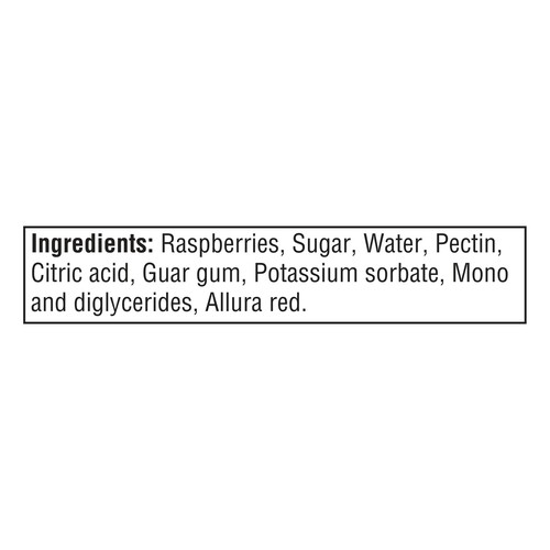 Double Fruit Jam Light Raspberry 500 ml