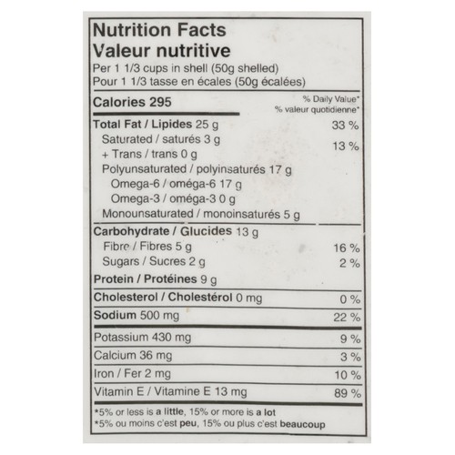 Ronnie's Original Jumbo Roasted Sunflower Seeds Lightly Salted 370 g