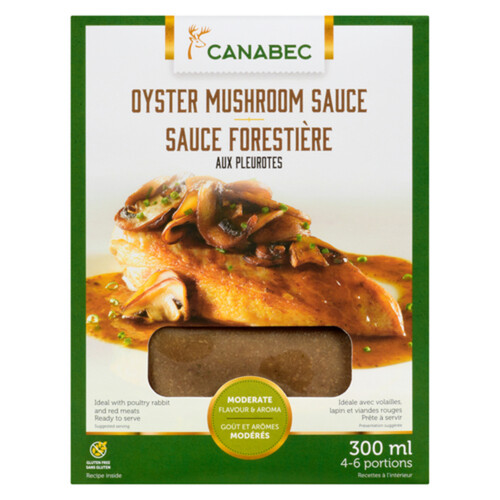 Gibiers Canabec Oyster Mushroom Sauce 300 ml