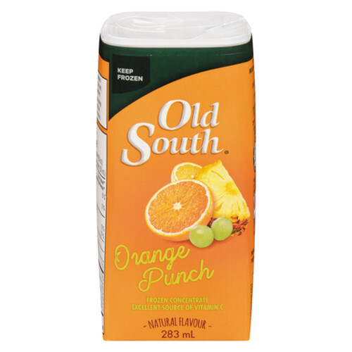 Old South Frozen Juice Orange Punch 283 ml