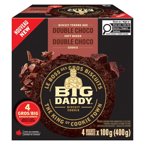 Big Daddy Cookie Double Choco 400 g