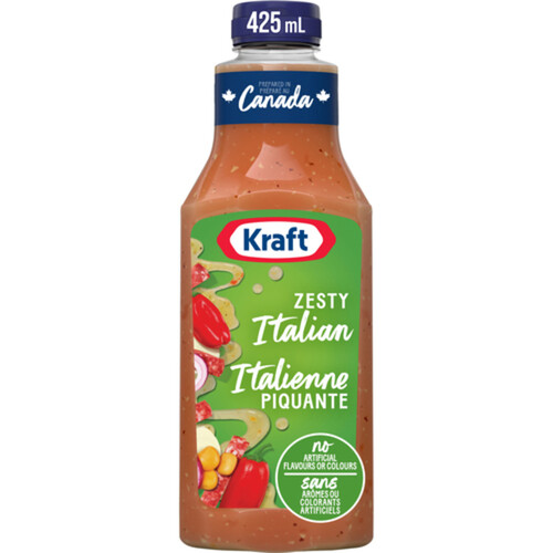 Kraft Salad Dressing Zesty Italian 425 ml