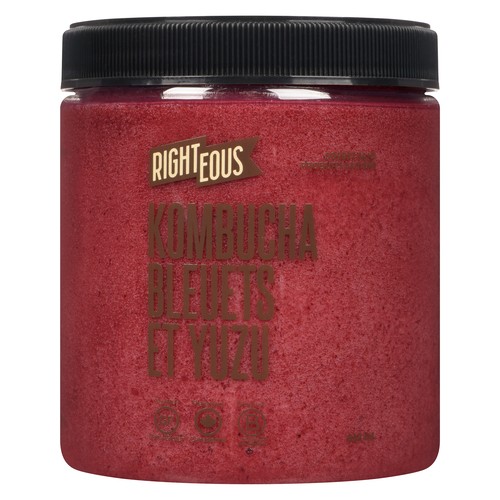 Righteous Gelato Kombucha Sorbetto Blueberry 562 ml