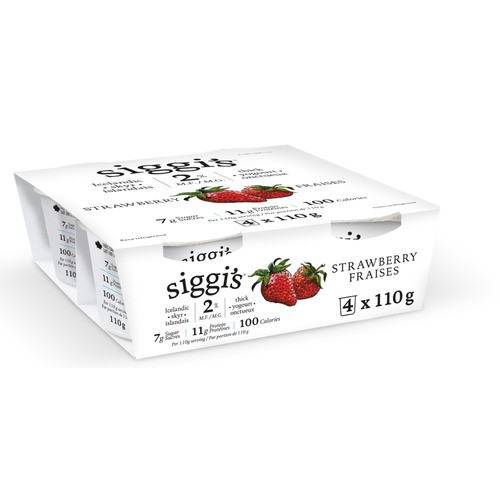 Siggi's Yogurt Strawberry 440 g