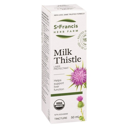 St. Francis Herb Farm Herbal Remedies Tincture Milk Thistle 50 ml