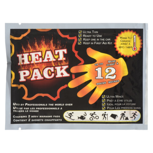 Heat Pack Warmers Hand 2 ea