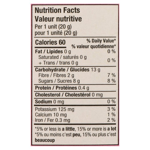 Bear Fruit Rolls Raspberry 100 g