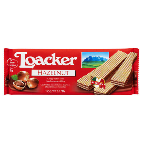 Loacker Wafers Cream Crispy Hazelnut 175 g