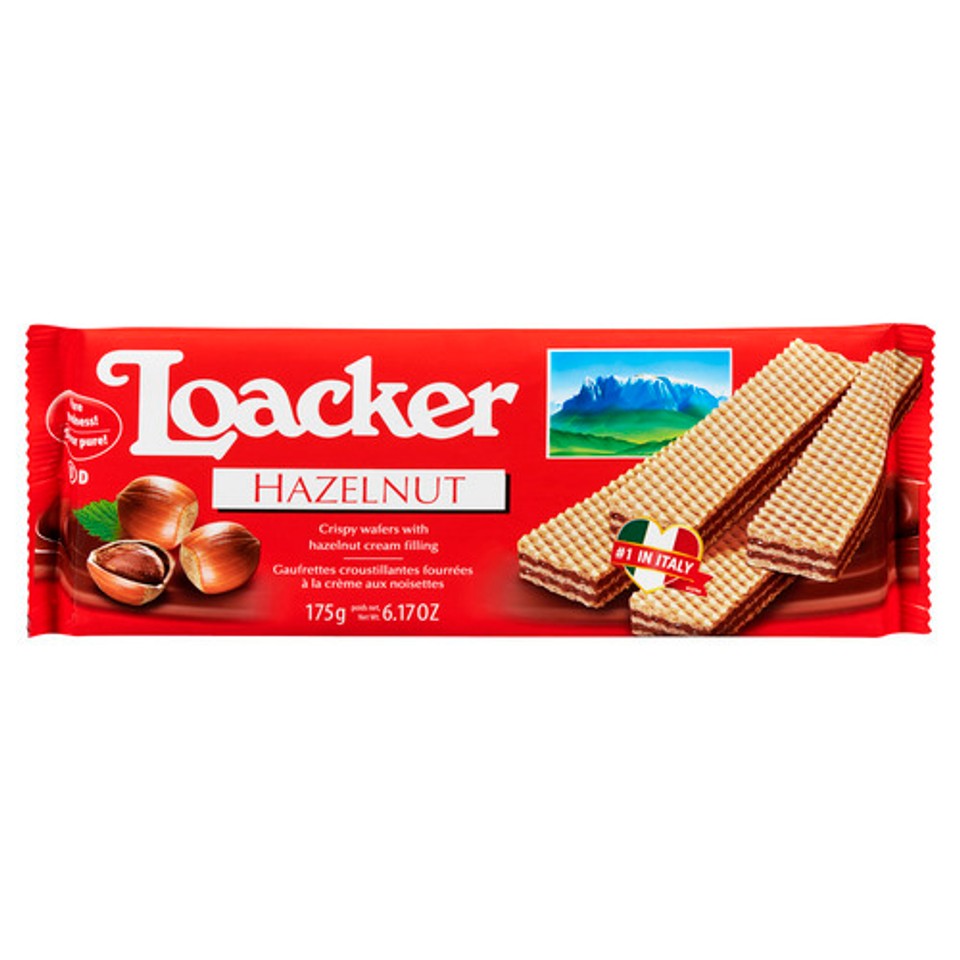 Loacker Wafers Cream Crispy Hazelnut 175 g - Voilà Online Groceries ...