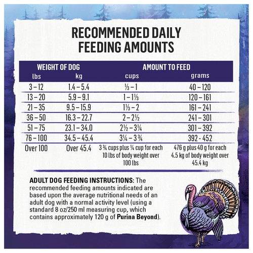Beyond Dog Food Wild Turkey Grain Free 1.36 KG