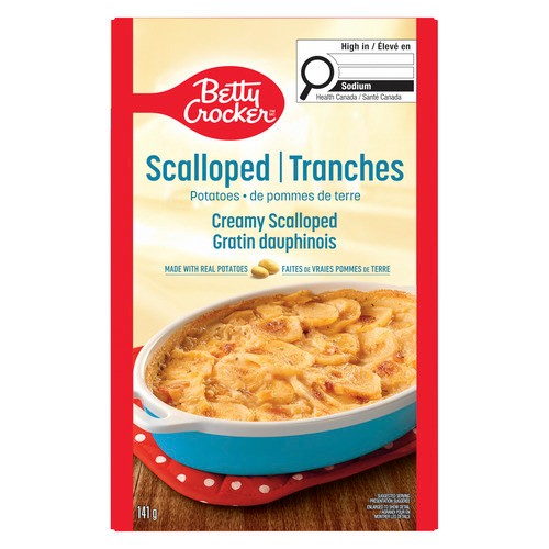 Betty Crocker Scalloped Potatoes Creamy Scalloped 141 g