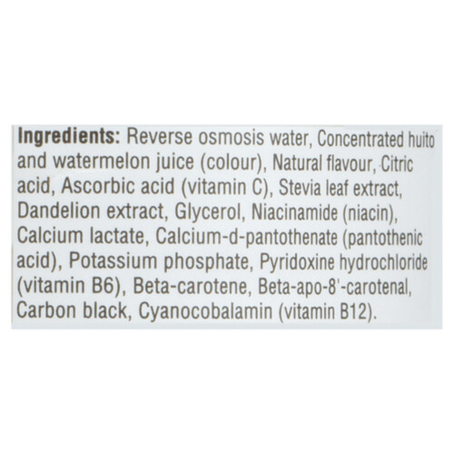 Glacéau B-Unfiltered Vitaminwater  Blackcurrant Baobab 591 ml (bottle)