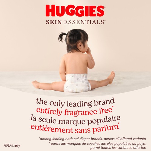 Huggies Skin Essentials Baby Diapers Size 4 52 Ct