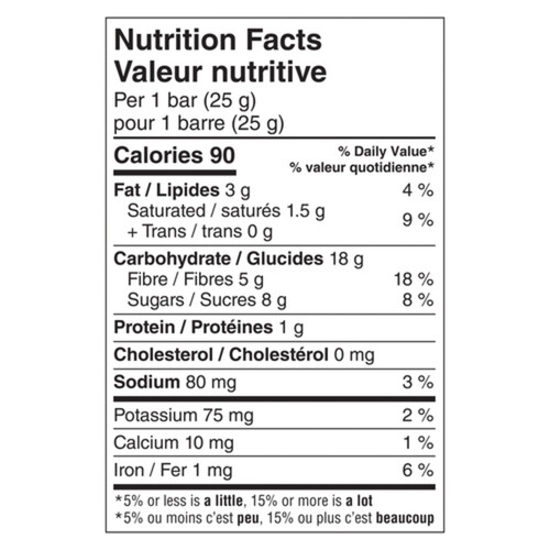 Fiber 1 Brownies Bar Chocolatey Fudge 125 g