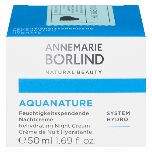 AnneMarie Borlind Aquanature Rehydrating Night Cream 50 ml