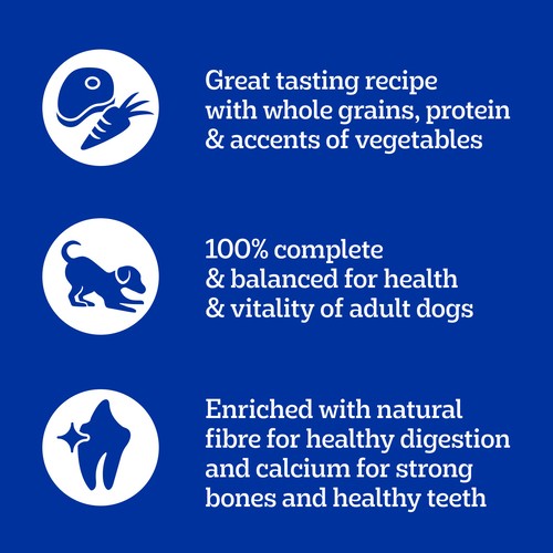 Pedigree Vitality+ Adult Dry Dog Food Roasted Chicken & Vegetable 14 kg