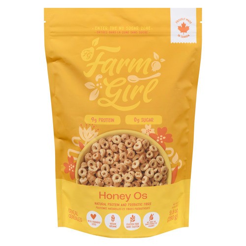 Farm Girl Cereal Honey Os 280 g