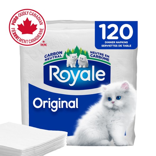 Royale Napkins Original 1-Ply 120 Sheets