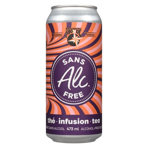 Brasseurs du Monde Alcohol Free Beer L'Infusion 473 ml  (can)