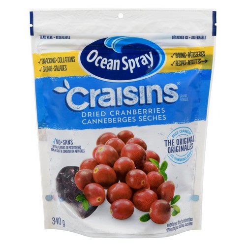Ocean Spray Craisins Dried Cranberries Original 340 g