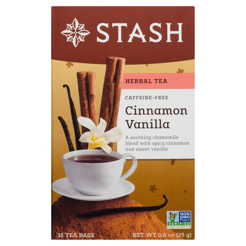 Stash Caffeine-Free Herbal Tea Cinnamon Vanilla 18 EA