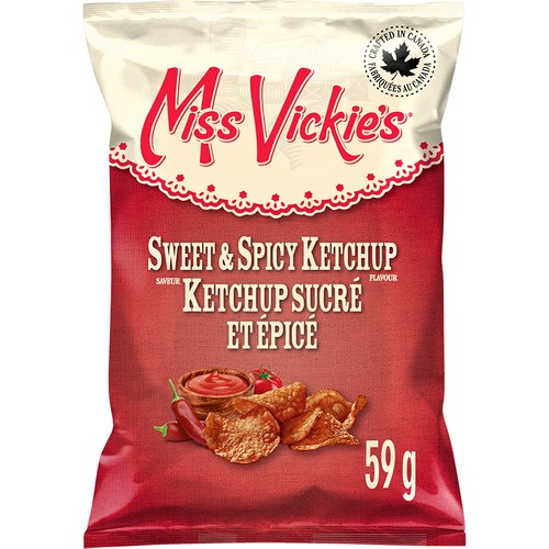 Miss Vickie's Kettle Cooked Potato Chips Sweet & Spicy Ketchup 59 g