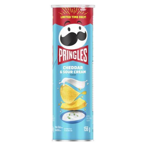 Pringles Potato Chips Cheddar & Sour Cream 156 g