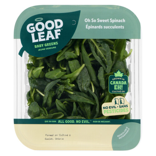 GoodLeaf Oh So Sweet Spinach 113 g