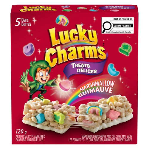 Lucky Charms Treats Bars Marshmallow 5 x 24 g