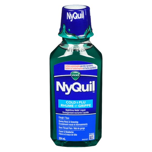 Vicks Nyquil Cold & Flu Original Liquid 354 ml
