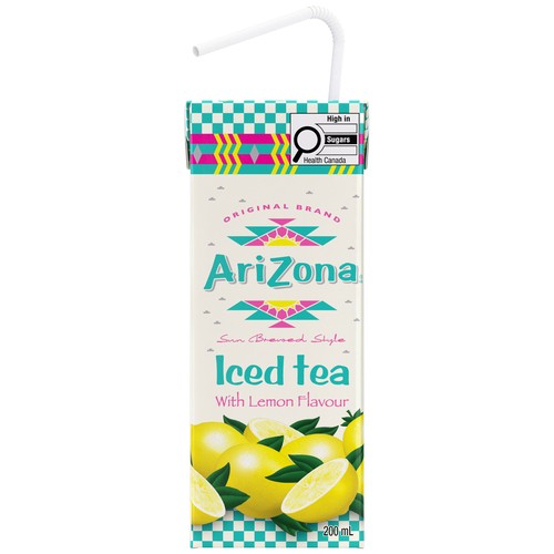 Arizona Iced Tea Lemon 8 x 200 ml